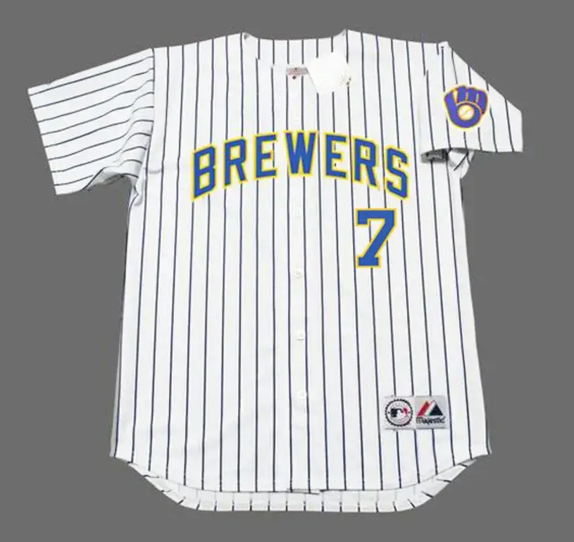 ERIC THAMES Milwaukee Brewers Majestic Alternate Home Baseball Jersey