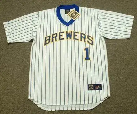 GARY SHEFFIELD Milwaukee Brewers 1988 Majestic Cooperstown Throwback Home Jersey