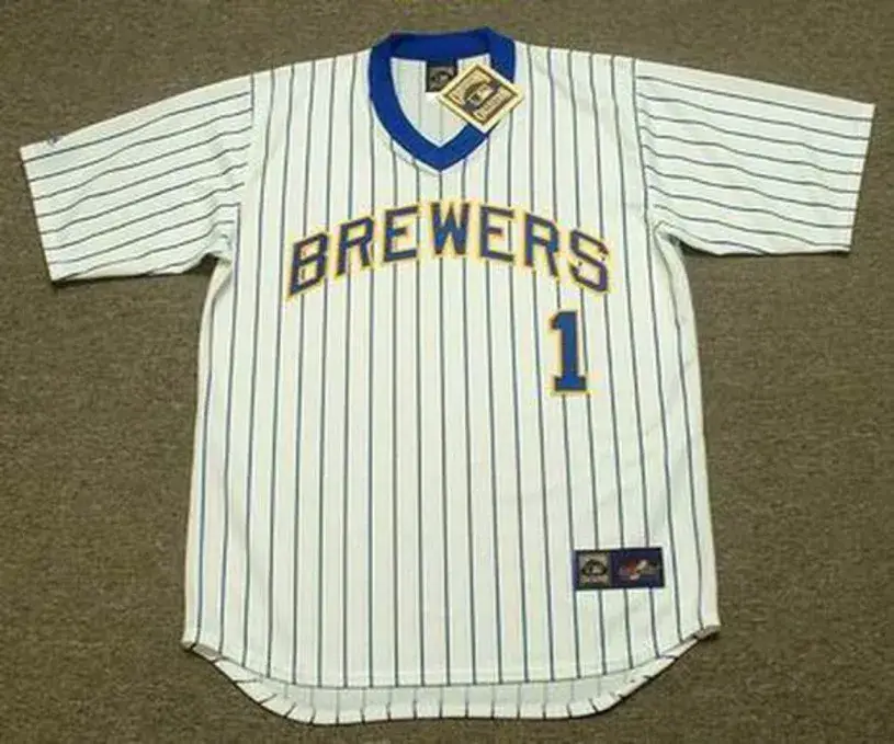 GARY SHEFFIELD Milwaukee Brewers 1988 Majestic Cooperstown Throwback Home Jersey
