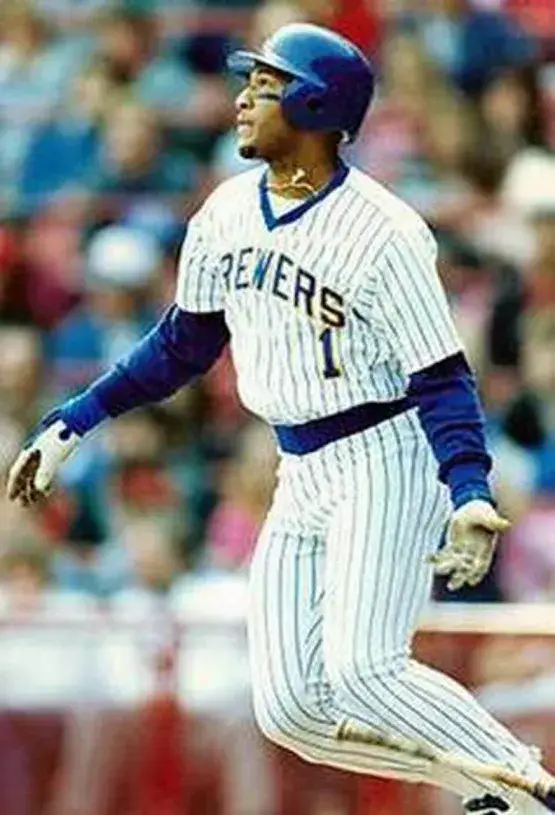 GARY SHEFFIELD Milwaukee Brewers 1988 Majestic Cooperstown Throwback Home Jersey 