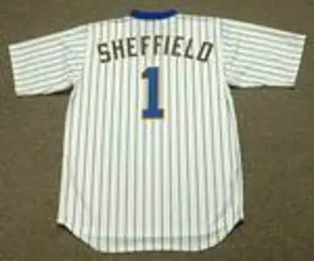 GARY SHEFFIELD Milwaukee Brewers 1988 Majestic Cooperstown Throwback Home Jersey 
