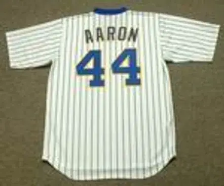 HANK AARON Milwaukee Brewers Majestic Cooperstown Throwback Home Jersey 