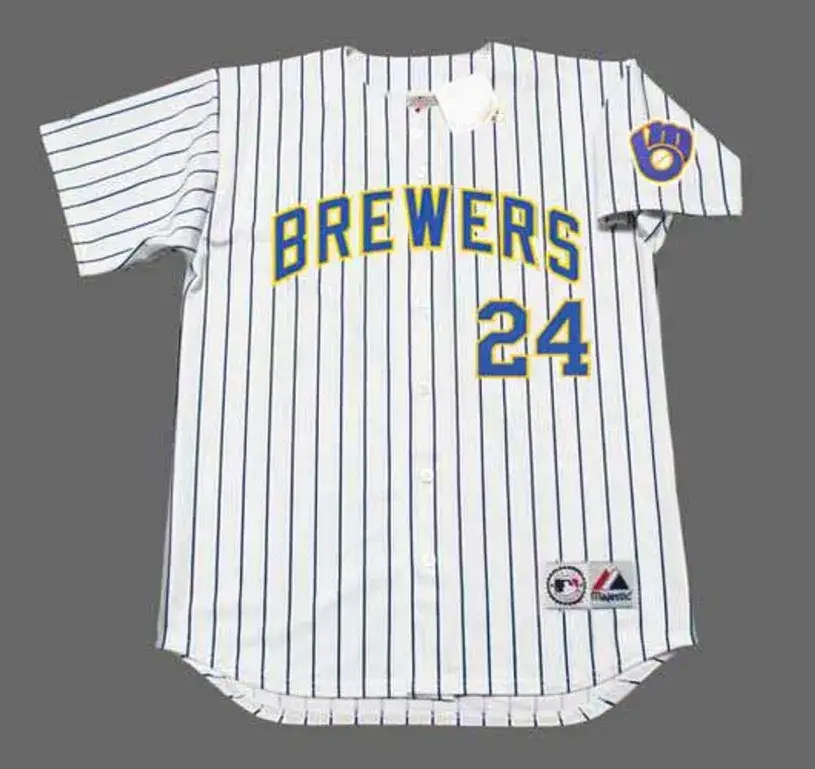 JESUS AGUILAR Milwaukee Brewers Majestic Alternate Home Baseball Jersey