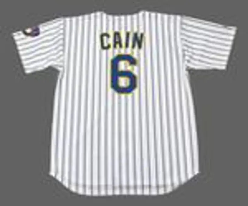 LORENZO CAIN Milwaukee Brewers Majestic Alternate Home Baseball Jersey 