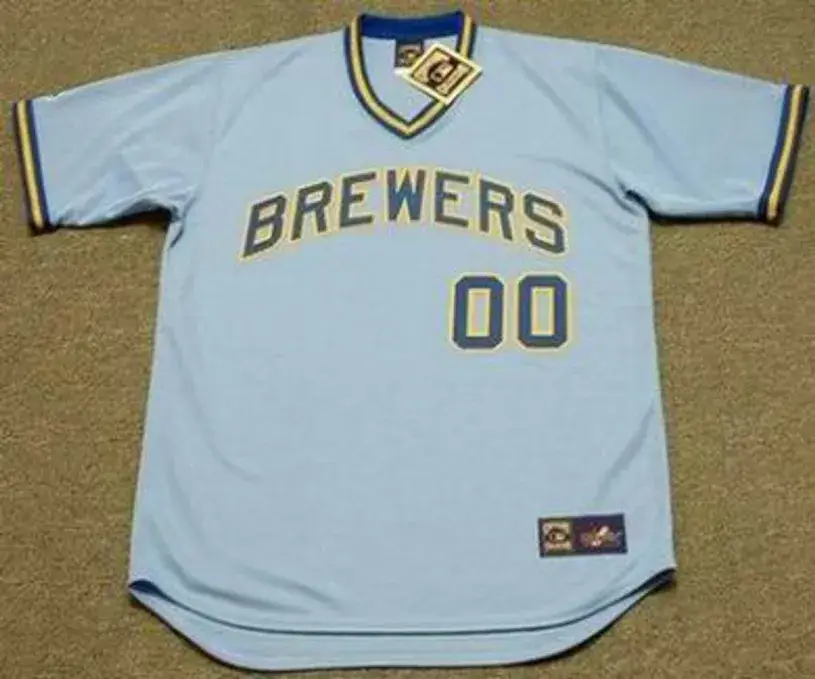 MILWAUKEE BREWERS 1970’s Majestic Throwback Away Jersey Customized “Any Name & Number(s)”