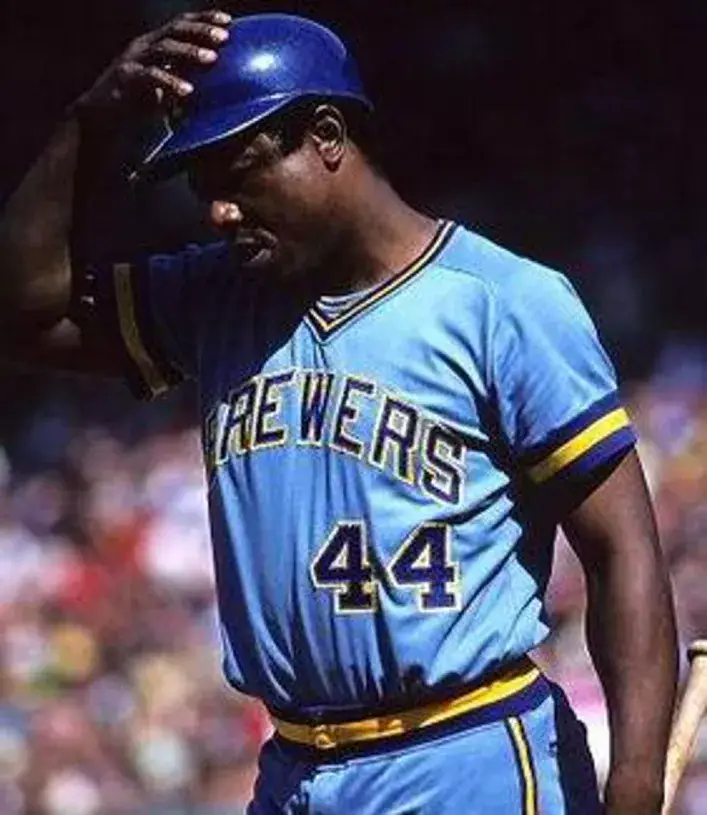 MILWAUKEE BREWERS 1970s Majestic Athletic Cooperstown Throwback Away Jersey 