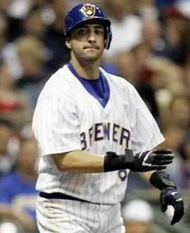 MILWAUKEE BREWERS 1980’s Majestic Cooperstown Throwback Home Baseball Jersey 