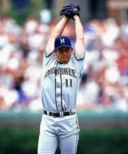 MILWAUKEE BREWERS 1990’s Away Majestic Throwback Jersey Customized “Any Name & Number(s)” 