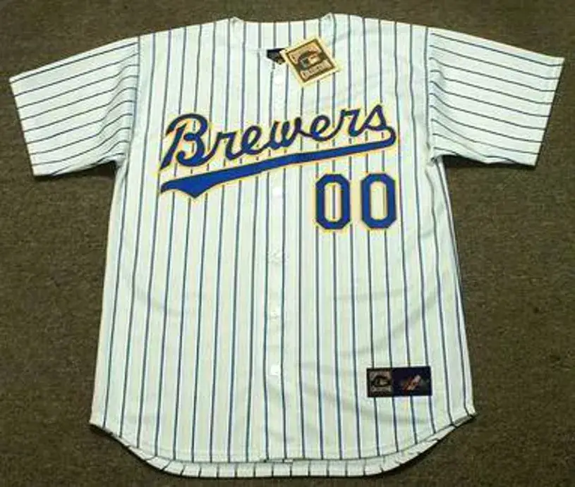 MILWAUKEE BREWERS 1990’s Majestic Cooperstown Jersey Customized “Any Name & Number(s)”