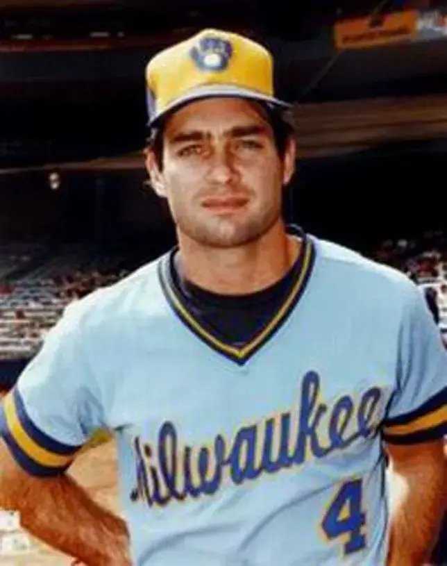 PAUL MOLITOR Milwaukee Brewers 1984 Majestic Cooperstown Throwback Away Jersey 