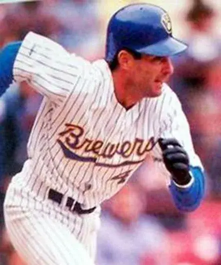 PAUL MOLITOR Milwaukee Brewers 1991 Home Majestic Baseball Throwback Jersey 