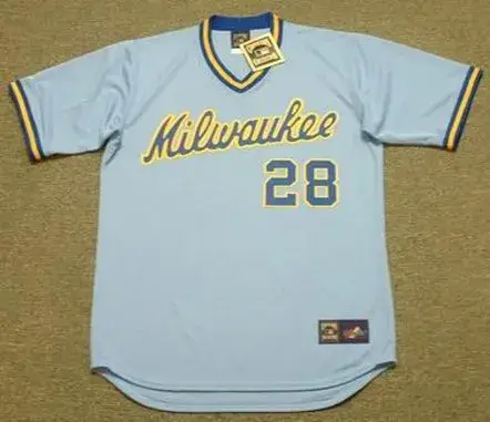 PRINCE FIELDER Milwaukee Brewers 1980’s Majestic Cooperstown Throwback Away Jersey