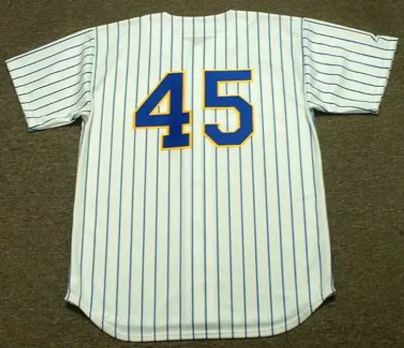 ROB DEER Milwaukee Brewers 1990 Majestic Cooperstown Home Jersey 