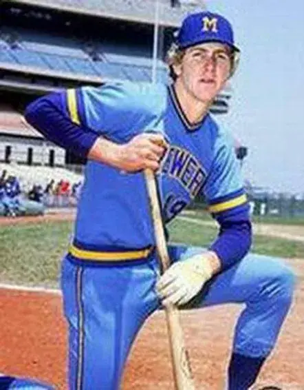 ROBIN YOUNT Milwaukee Brewers 1974 Majestic Cooperstown Throwback Away Jersey 