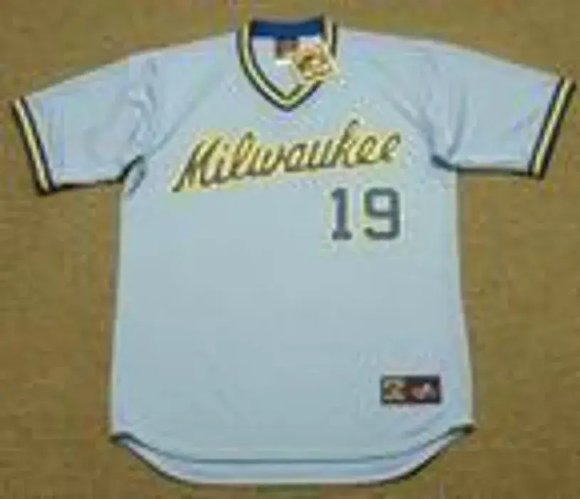 ROBIN YOUNT Milwaukee Brewers 1984 Majestic Cooperstown Throwback Away Jersey 