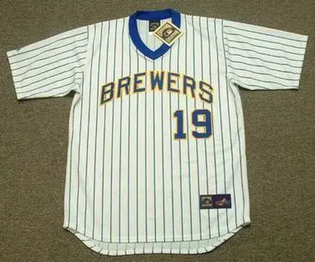 ROBIN YOUNT Milwaukee Brewers 1984 Majestic Cooperstown Throwback Home Jersey