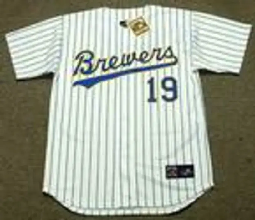 ROBIN YOUNT Milwaukee Brewers 1993 Majestic Cooperstown Home Jersey 