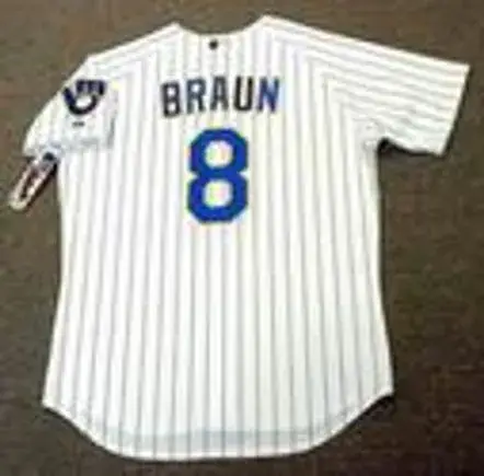 RYAN BRAUN Milwaukee Brewers 2012 Majestic AUTHENTIC Home Baseball Jersey 
