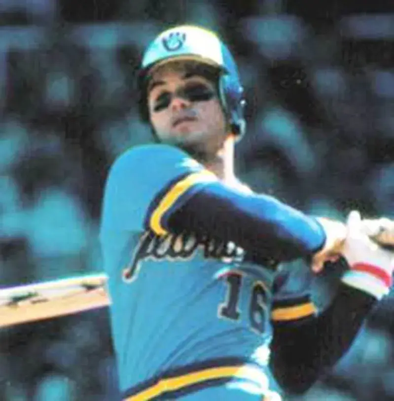 SIXTO LEZCANO Milwaukee Brewers 1979 Majestic Cooperstown Throwback Away Jersey 