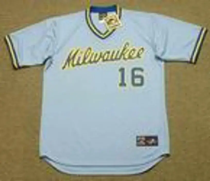 SIXTO LEZCANO Milwaukee Brewers 1979 Majestic Cooperstown Throwback Away Jersey 