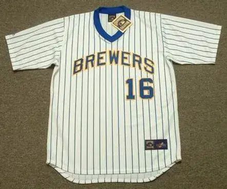 SIXTO LEZCANO Milwaukee Brewers 1979 Majestic Cooperstown Throwback Home Jersey