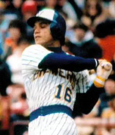 SIXTO LEZCANO Milwaukee Brewers 1979 Majestic Cooperstown Throwback Home Jersey 