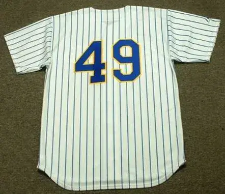TEDDY HIGUERA Milwaukee Brewers 1990 Majestic Cooperstown Home Jersey 