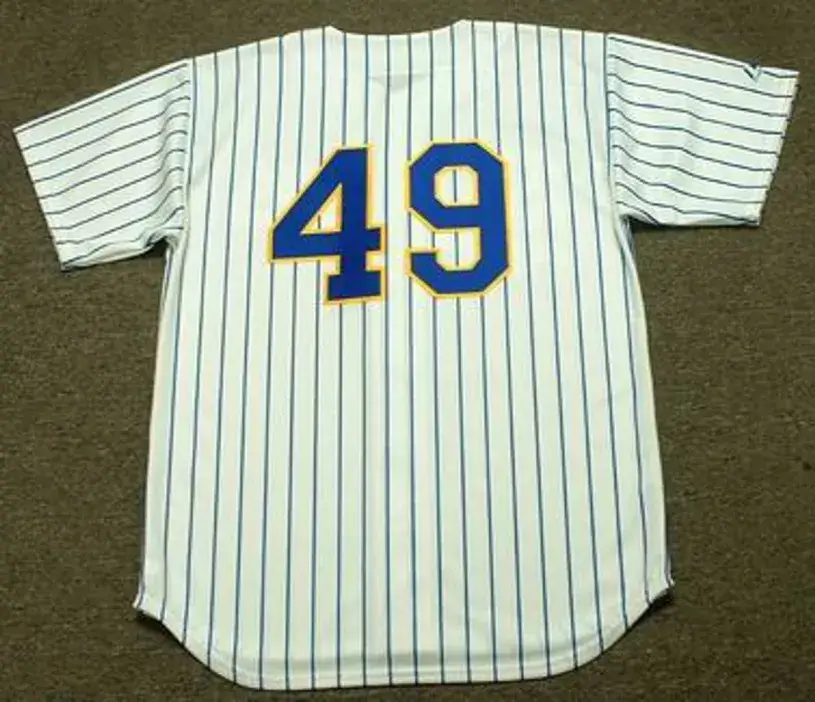 TEDDY HIGUERA Milwaukee Brewers 1990 Majestic Cooperstown Home Jersey 
