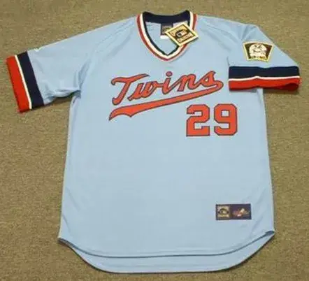 ROD CAREW Minnesota Twins 1977 Majestic Cooperstown Throwback Baseball Jersey