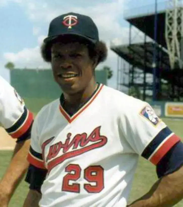 ROD CAREW Minnesota Twins 1977 Majestic Cooperstown Throwback Home Jersey 