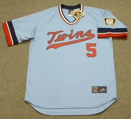 ROY SMALLEY Minnesota Twins 1979 Majestic Cooperstown Throwback Baseball Jersey