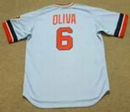 TONY OLIVA Minnesota Twins 1974 Majestic Cooperstown Throwback Baseball Jersey 