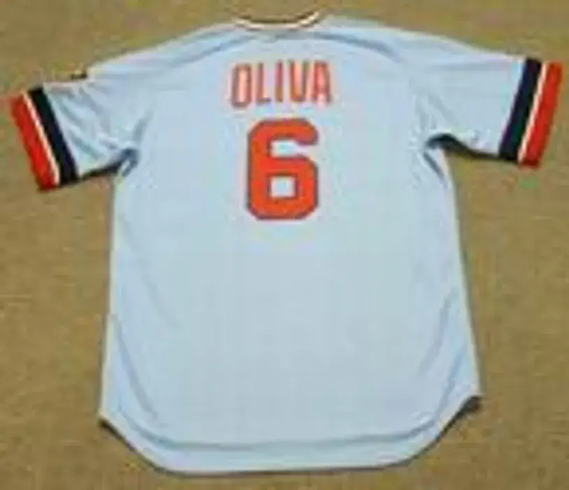TONY OLIVA Minnesota Twins 1974 Majestic Cooperstown Throwback Baseball Jersey 