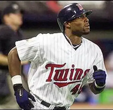 TORII HUNTER Minnesota Twins 2002 Majestic Throwback Home Baseball Jersey 