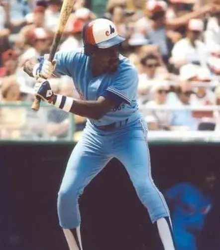 DAVE CASH Montreal Expos 1978 Majestic Cooperstown Away Baseball Jersey 