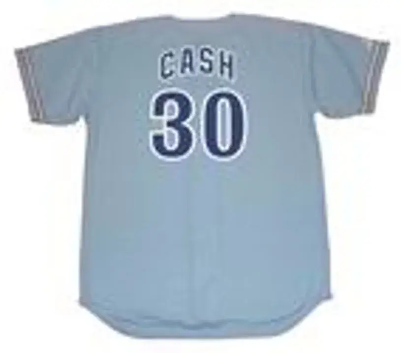 DAVE CASH Montreal Expos 1978 Majestic Cooperstown Away Baseball Jersey 