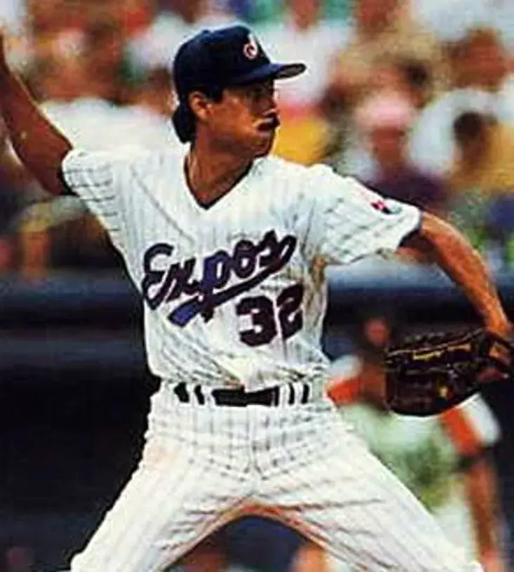DENNIS MARTINEZ Montreal Expos 1992 Majestic Throwback Home Baseball Jersey 
