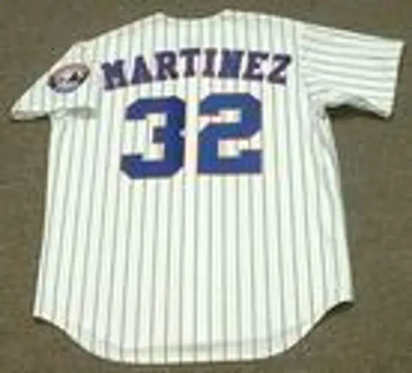 DENNIS MARTINEZ Montreal Expos 1992 Majestic Throwback Home Baseball Jersey 