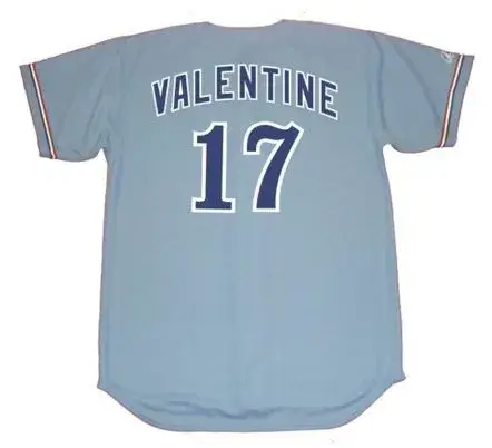 ELLIS VALENTINE Montreal Expos 1978 Away Majestic Throwback Baseball Jersey 