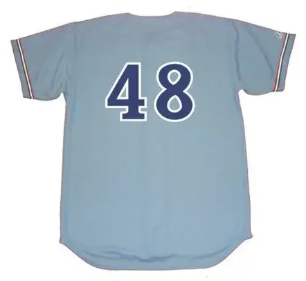 FELIPE ALOU Montreal Expos 1973 Majestic Cooperstown Away Baseball Jersey