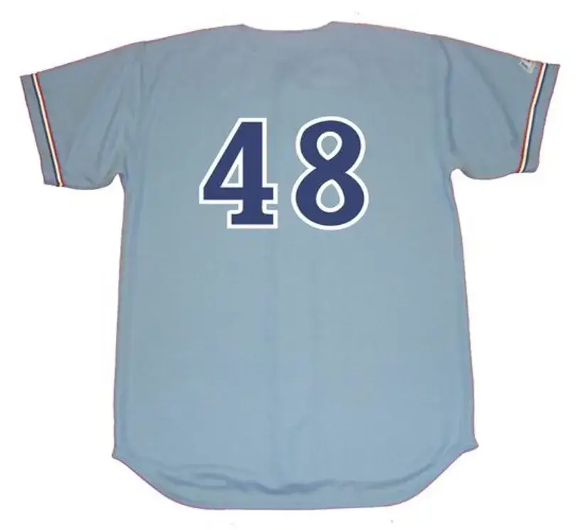 FELIPE ALOU Montreal Expos 1973 Majestic Cooperstown Away Baseball Jersey