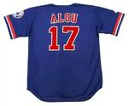 FELIPE ALOU Montreal Expos 1994 Majestic Throwback Baseball Jersey 