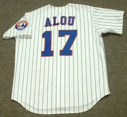 FELIPE ALOU Montreal Expos 1994 Majestic Throwback Home Baseball Jersey 