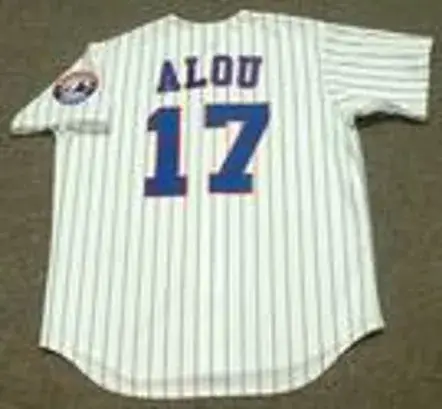 FELIPE ALOU Montreal Expos 1994 Majestic Throwback Home Baseball Jersey 