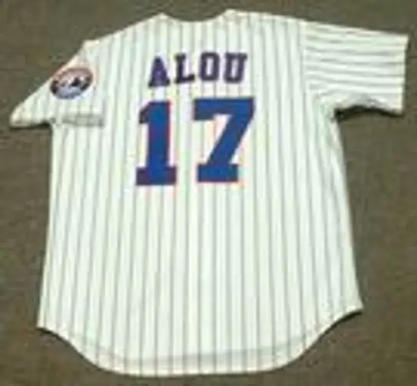 FELIPE ALOU Montreal Expos 1994 Majestic Throwback Home Baseball Jersey 