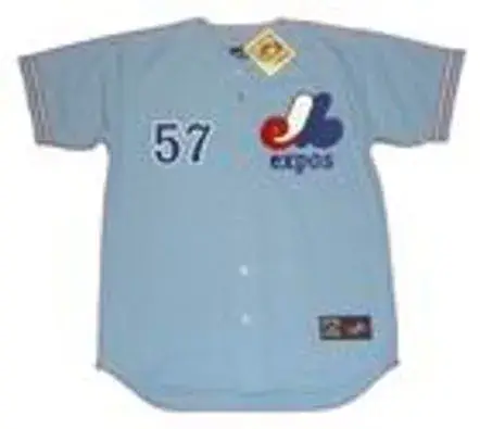 GARY CARTER Montreal Expos 1974 Majestic Cooperstown Away Baseball Jersey 
