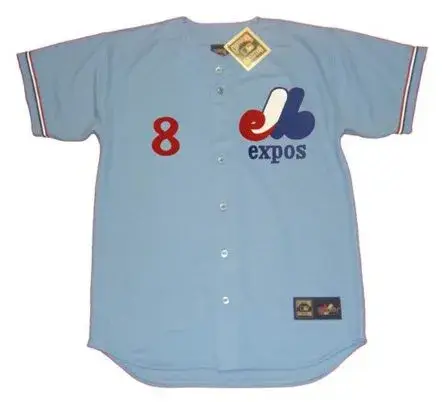GARY CARTER Montreal Expos 1978 Majestic Cooperstown Throwback Baseball Jersey