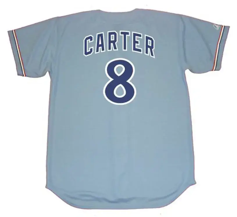 GARY CARTER Montreal Expos 1978 Majestic Cooperstown Throwback Baseball Jersey 