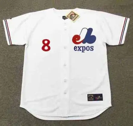 GARY CARTER Montreal Expos 1979 Home Majestic Throwback Baseball Jersey