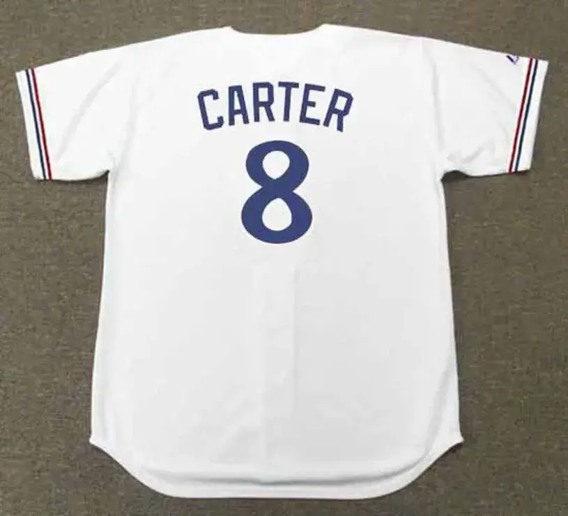 GARY CARTER Montreal Expos 1979 Home Majestic Throwback Baseball Jersey 